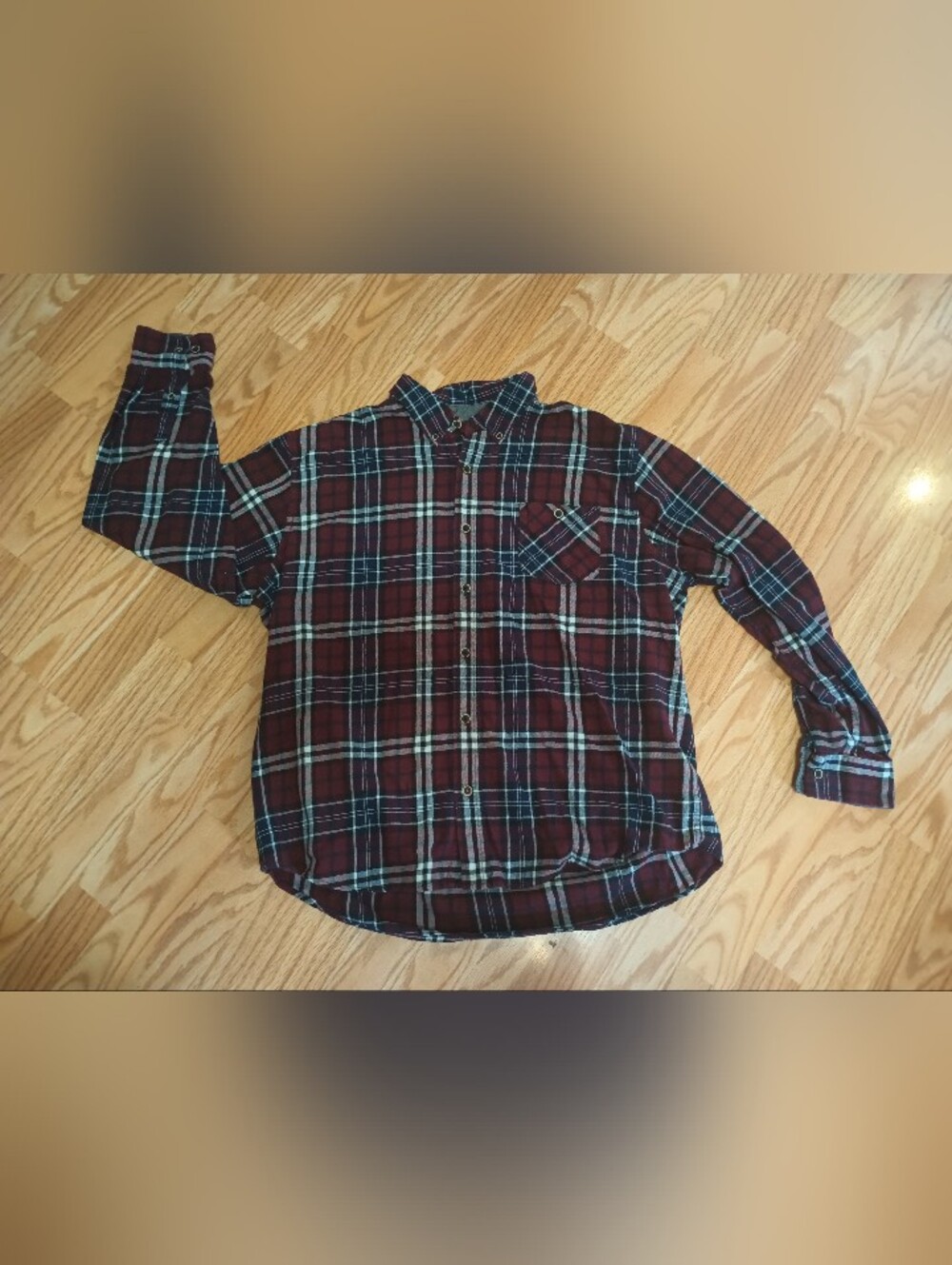 Vintage Weatherproof Flannel Shirt. Men's XXL